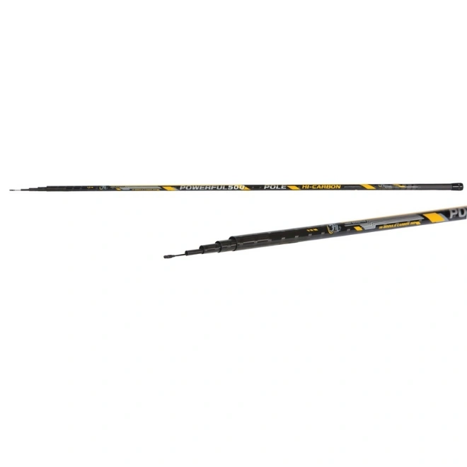 Fil Fishing POWERFUL, takmičarski štap za pecanje sa spiralnom karbonskom konstrukcijom, lagan i snažan, idealan za precizno plovkarenje i borbu sa većim ribama.