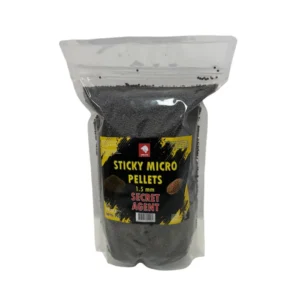 Sticky Micro Pellet Meleg Bait 1kg 1,5mm Secret Agent pelet za pecanje za feeder i method ribolov