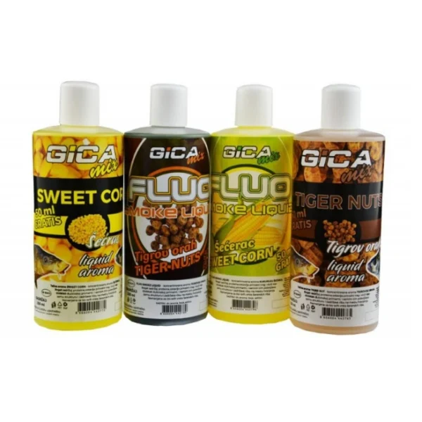 Tečni likvid Gica Mix 250+50ml aroma za pecanje dodatak hrani za pecanje tečna aroma.