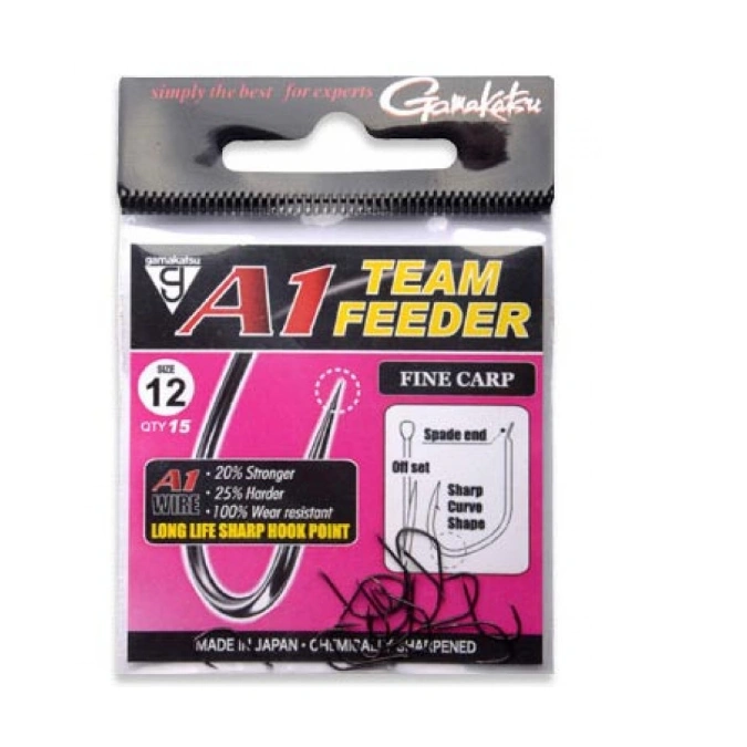 Udice Gamakatsu A1 Team Feeder Fine Carp 12
