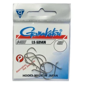 Gamakatsu LS-5314N udice, varaličarske udice za varaličarenje, bela/nikl, kovane i izdržljive