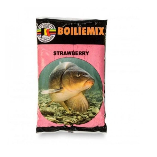 Van Den Eynde Boile Mix Strawberry – 2KG je pouzdana prihrana i hrana za pecanje za izradu boilija i efikasnu primamu za ribu.