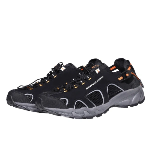 Savage Gear Coast Trek patike/sandale 42 Black Ink lagane sandale za ribolov sa antislip đonom i ventilacijom