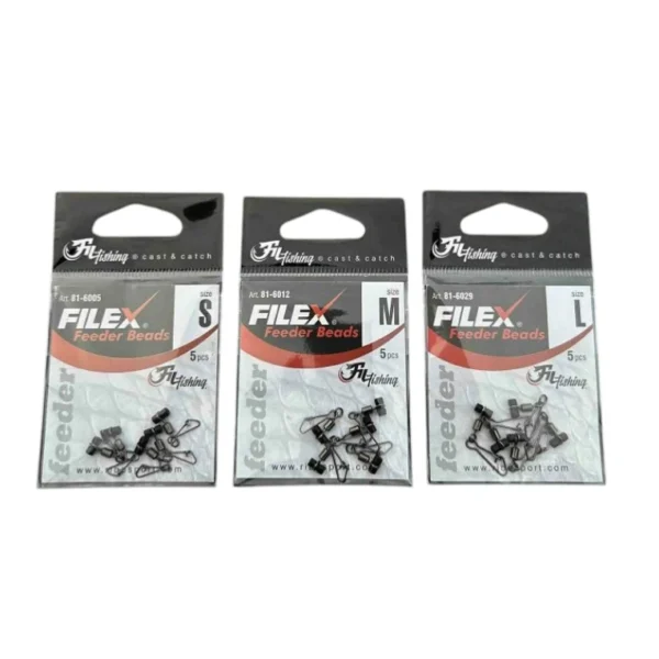 Filex Feeder Beads L feeder kopče sa plastičnim adapterom za hranilice