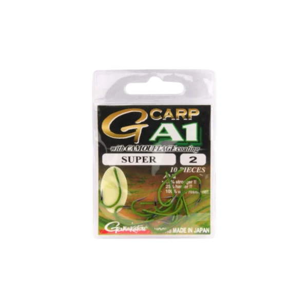 Gamakatsu udice A1 G-Carp Camou Green Super