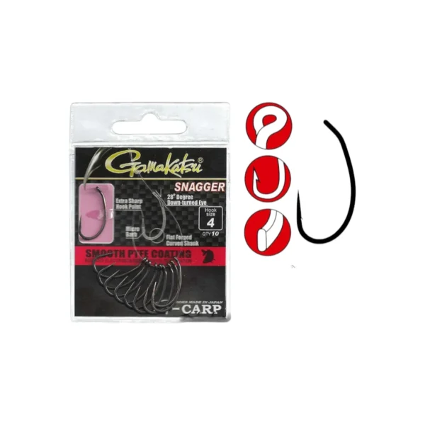 Gamakatsu udice G-Carp Snagger TC Gamakatsu udice G-Carp Snagger T/C 2