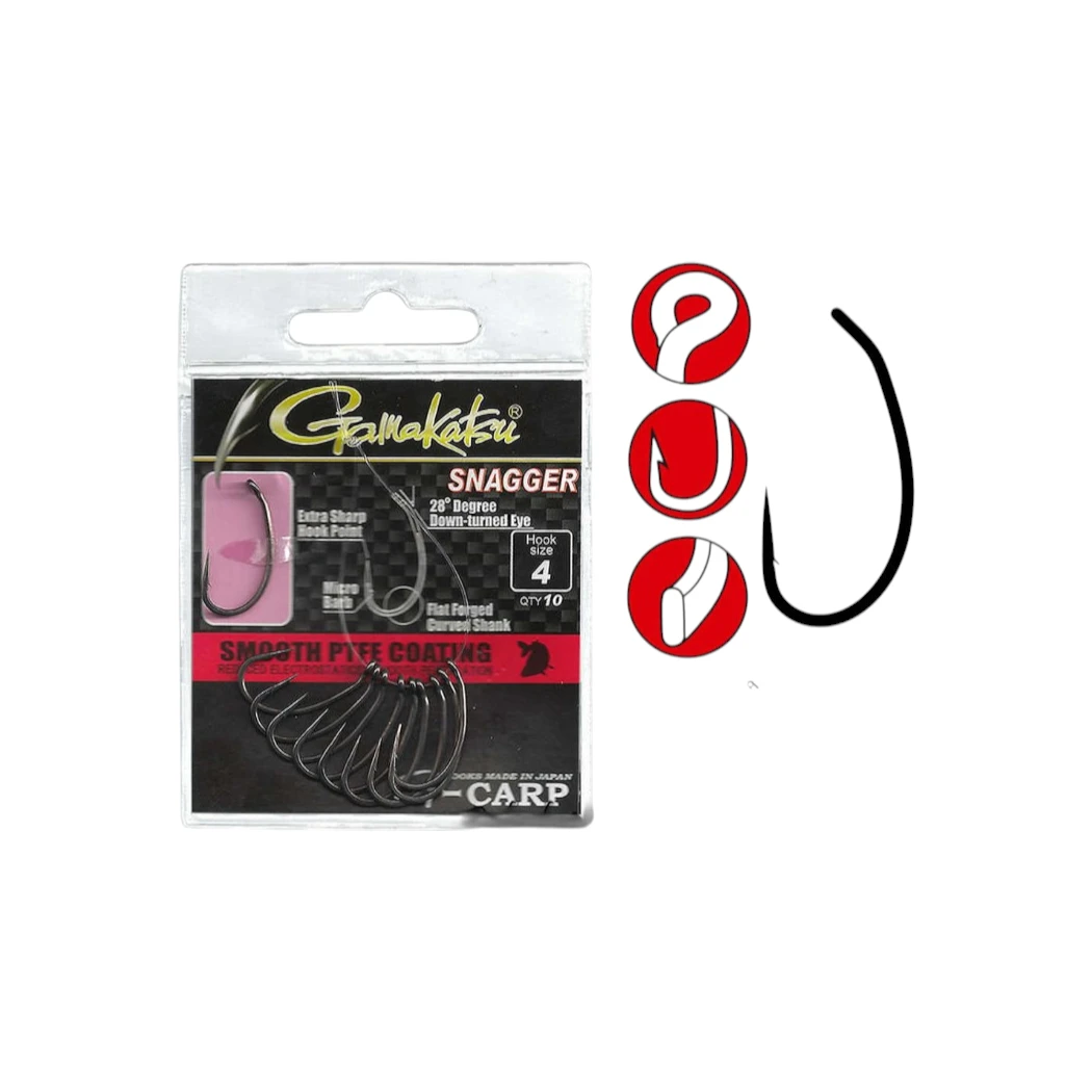 Gamakatsu udice G-Carp Snagger T/C 2