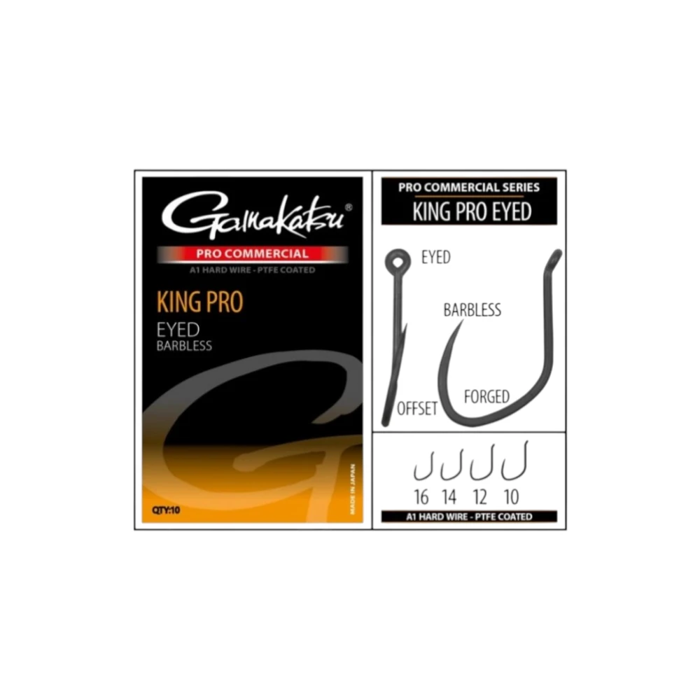 Gamakatsu udice Pro-C King Pro Eyed A1 PTFE BL