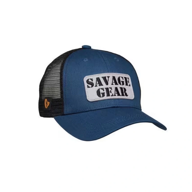 Kačket Savage Gear Logo Badge - Teal Blue