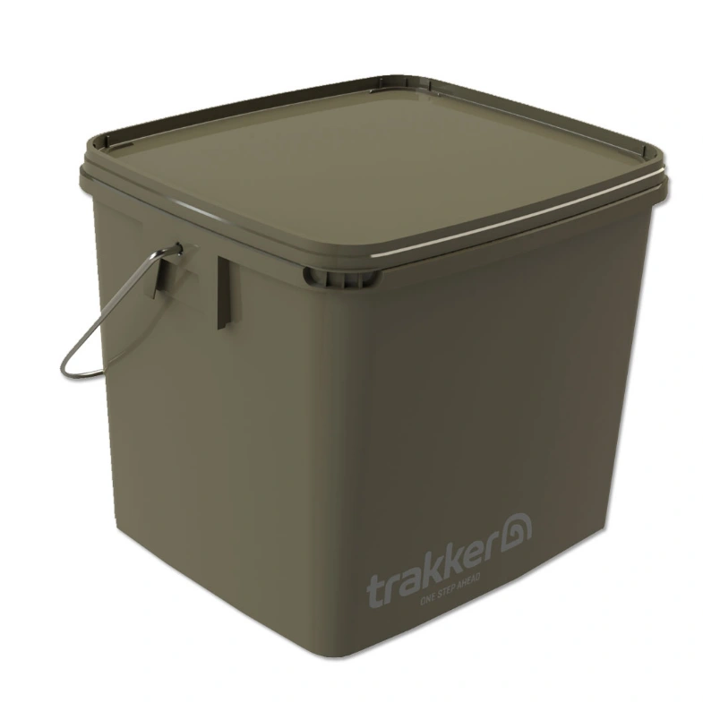 Kanta Trakker 13L kockasta sa tacnom izdržljiva kanta za ribolov i outdoor aktivnosti