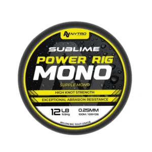 Najlon Nytro Sublime Power Rig 100m – feeder najlon za precizne predveze i visoku izdržljivost