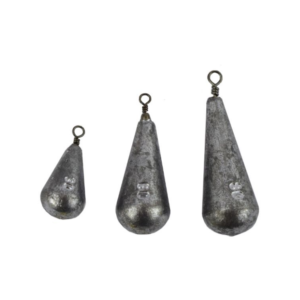 Olovo kruškasto sa virblom – stabilno olovo za ribolov sa ugrađenim virblom