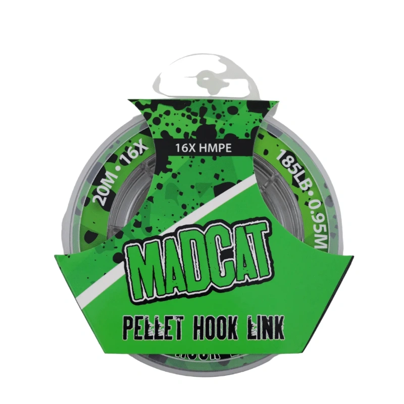 MADCAT Pellet Hook Link 20m 0,80mm 65kg predvez za soma sa zaštitnim slojem