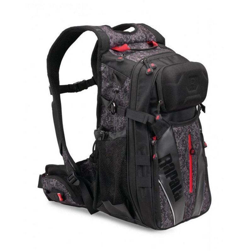 Ranac Rapala Urban Back Pack RUBP prostran ruksak za ribolov sa više džepova i držača za štapove