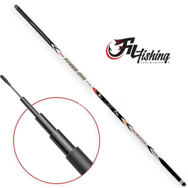 Štap Fil Fishing Ares Polo 500 F Štap Fil Fishing Ares Polo 500 teleskopski takmičarac lagan petljaš za precizan ribolov