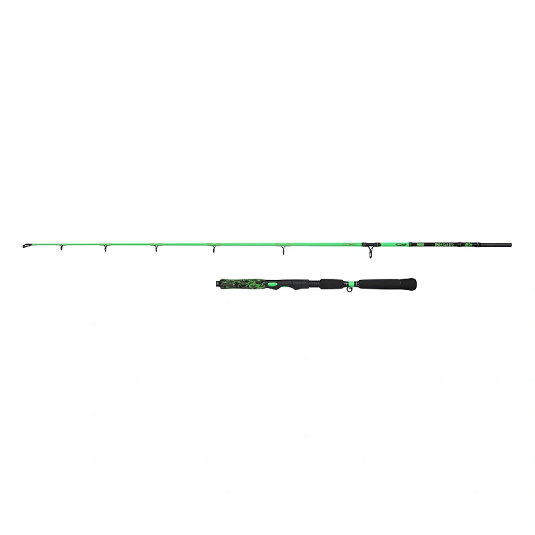 MADCAT UV Series Belly Cat 1,70m 50-150g – kompaktan somovski štap za belly boat ribolov sa UV-aktivnim blankom i kratkom drškom