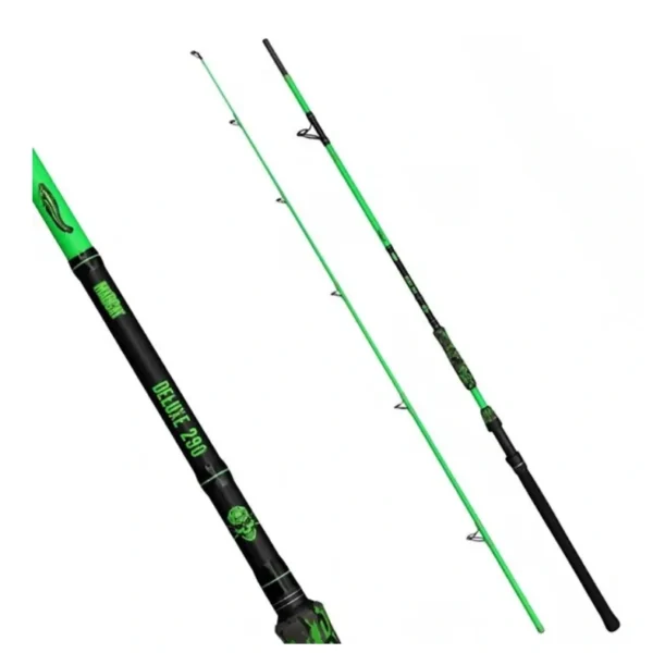 MADCAT UV Series Deluxe 2,90m 100-250g – premium somovski štap za dubinski ribolov sa UV-aktivnim blankom i heavy duty vođicama