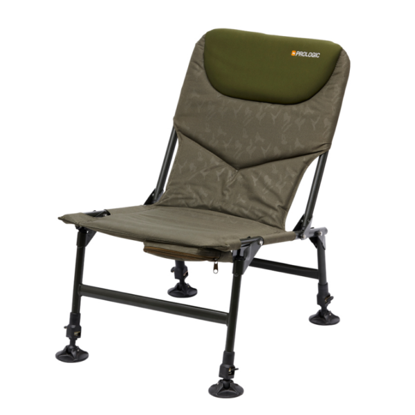 Stolica Prologic Inspire Lite-Pro Chair šaranska stolica sa džepom, Air-Tex mrežom i neopren naslonom za glavu.