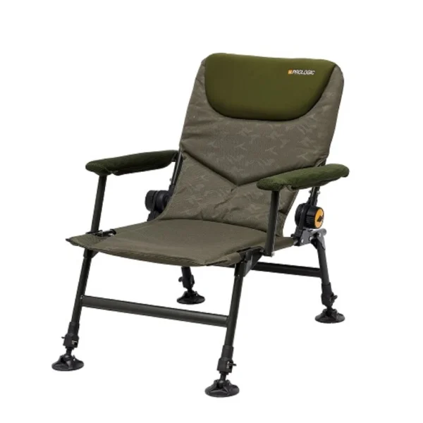 Stolica Prologic Inspire Lite-Pro Recliner šaranska stolica sa naslonima za ruke i jastukom od neoprena.