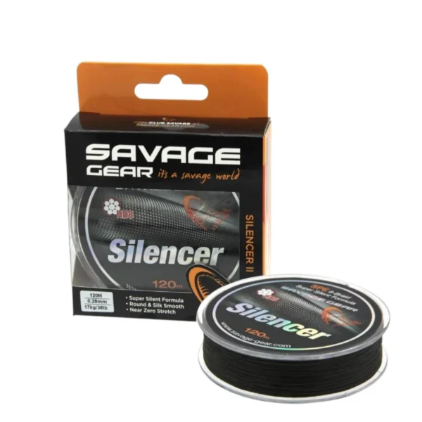Struna SG HD8 Silencer 8-Braid Green 120m 0,12mm