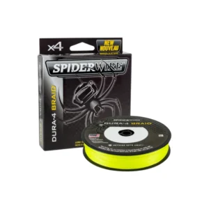Spiderwire Dura 4 150m Yellow je izdržljiva upredena struna od 4 niti