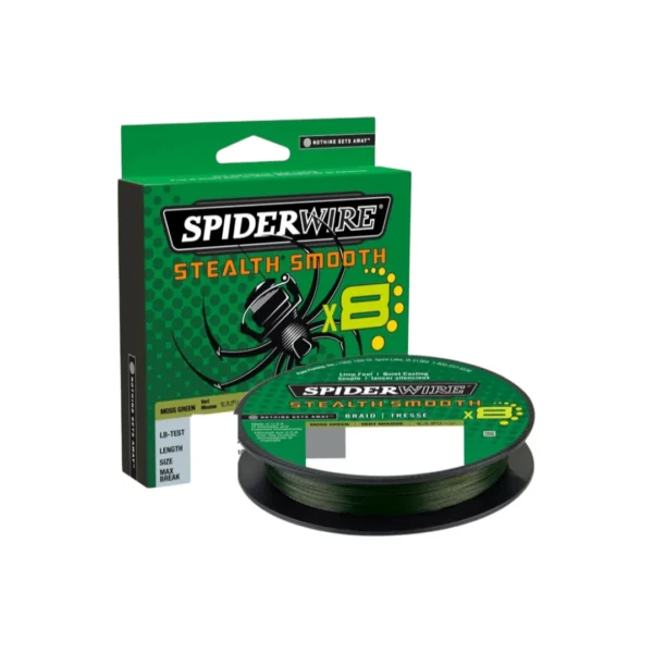 Struna Spiderwire Stealth Smooth X8 150m - Moss Green