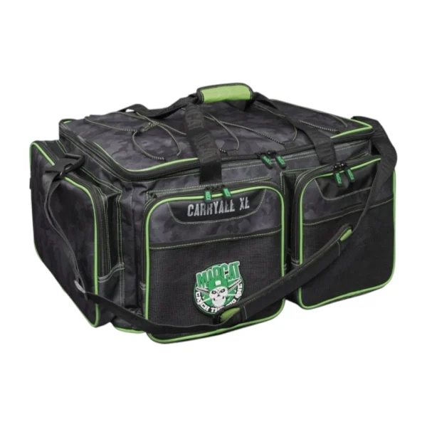 Torba Madcat Carryall XL 65x45x30cm 55L Torba Madcat Carryall XL 55L ribolovačka torba sa velikim kapacitetom i vodootpornim dnom