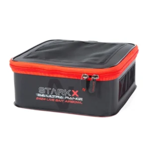 Torba Nytro Starkx Live Bait Airbowls za žive mamce 18x18cm Torba Nytro Starkx Live Bait Airbowls 18x18cm – torba za žive mamce, sa ventilacijom i čvrstim EVA materijalom