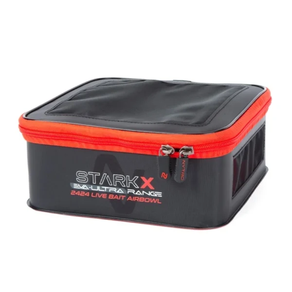 Torba Nytro Starkx Live Bait Airbowls 18x18cm – torba za žive mamce, sa ventilacijom i čvrstim EVA materijalom
