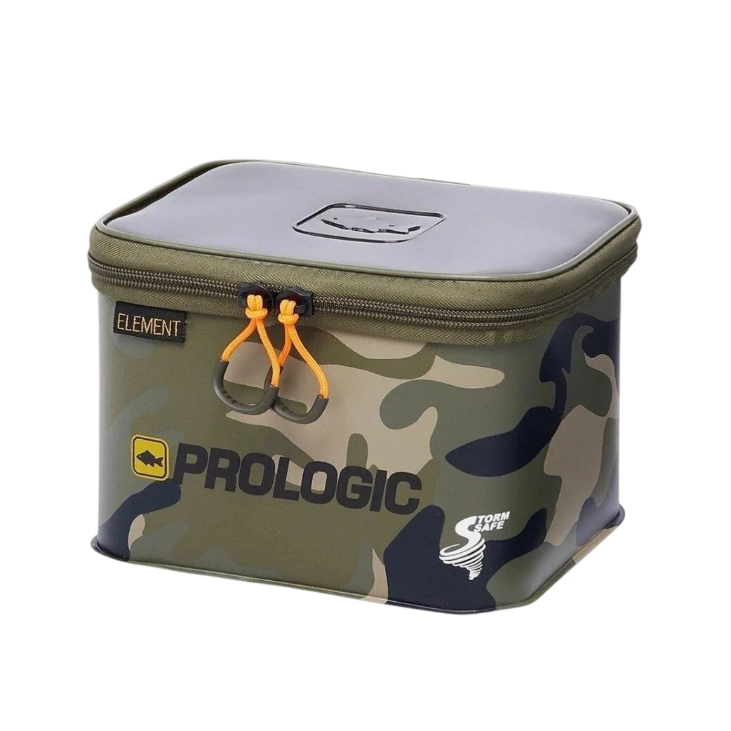 Torba Prologic Element Storm Safe Accessory Deep M 20x17x13cm torba za ribolov za sitni pribor sa EVA materijalom i kamuflažnim dezenom.