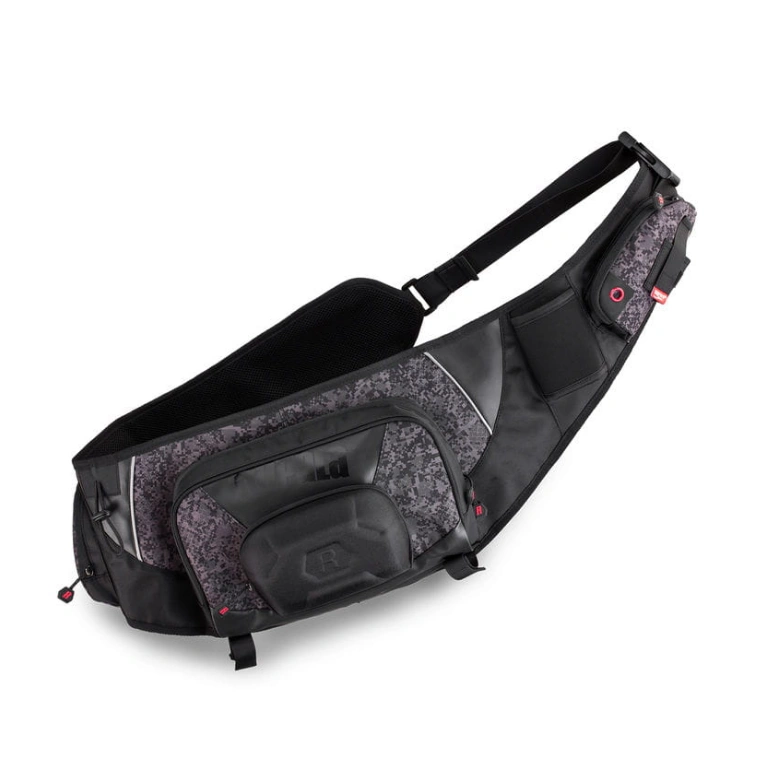 Torba Rapala Urban Sling Bag RUSB kompaktna torba za pribor Rapala sa držačem za štapove i više džepova