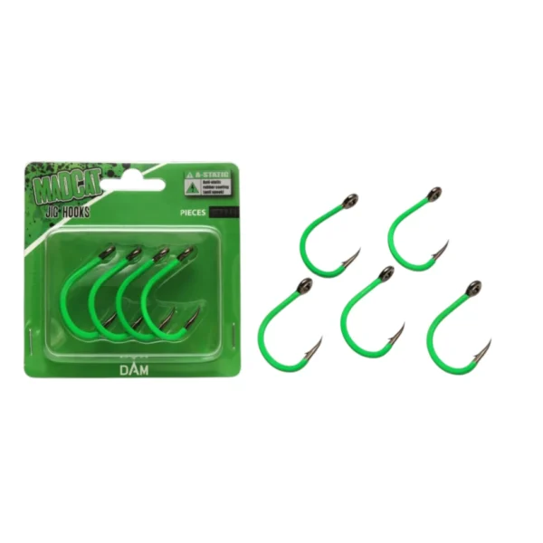 Udica Madcat Camou Green A-Static Jig 8/0 4kom jig udica za soma sa A-STATIC gumom