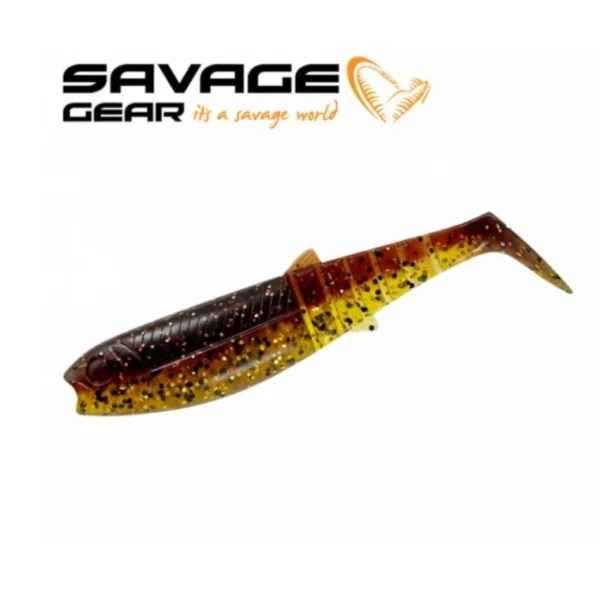 Varalica Cannibal Shad 12,5cm 20g - Motoroil UV 4kom Varalica Cannibal Shad 12,5cm 20g - Motoroil UV 4kom