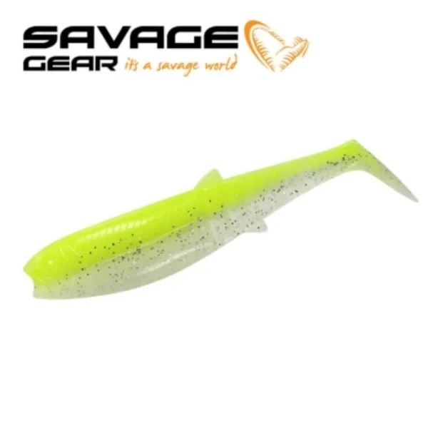 Varalica Cannibal Shad 6,8cm 3G - Fluo Yellow Glow 5kom