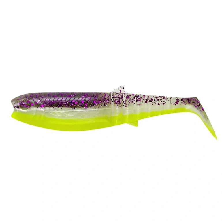 Varalica Cannibal Shad 6,8cm 3G - Purple Glitter Bomb 5kom