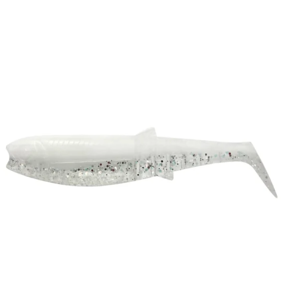 Varalica Cannibal Shad 6,8cm 3G - White Flash 5kom
