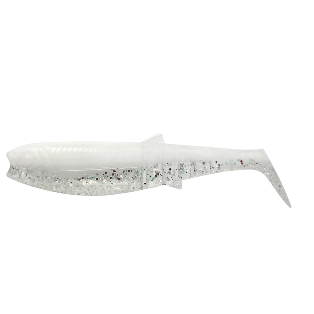 Varalica Cannibal Shad 6,8cm 3G - White Flash 5kom