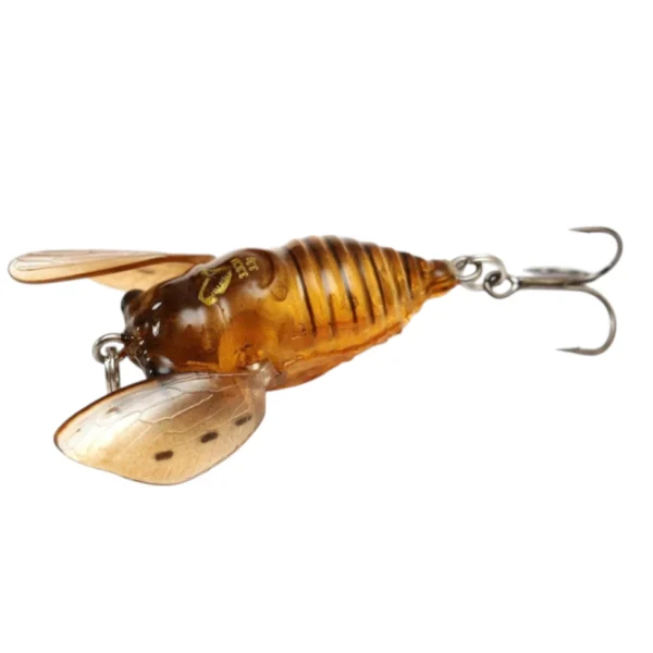 Varalica Cikada 3,3cm 3,5g Floating – Savage Gear Brown, površinska varalica koja imitira cikadu