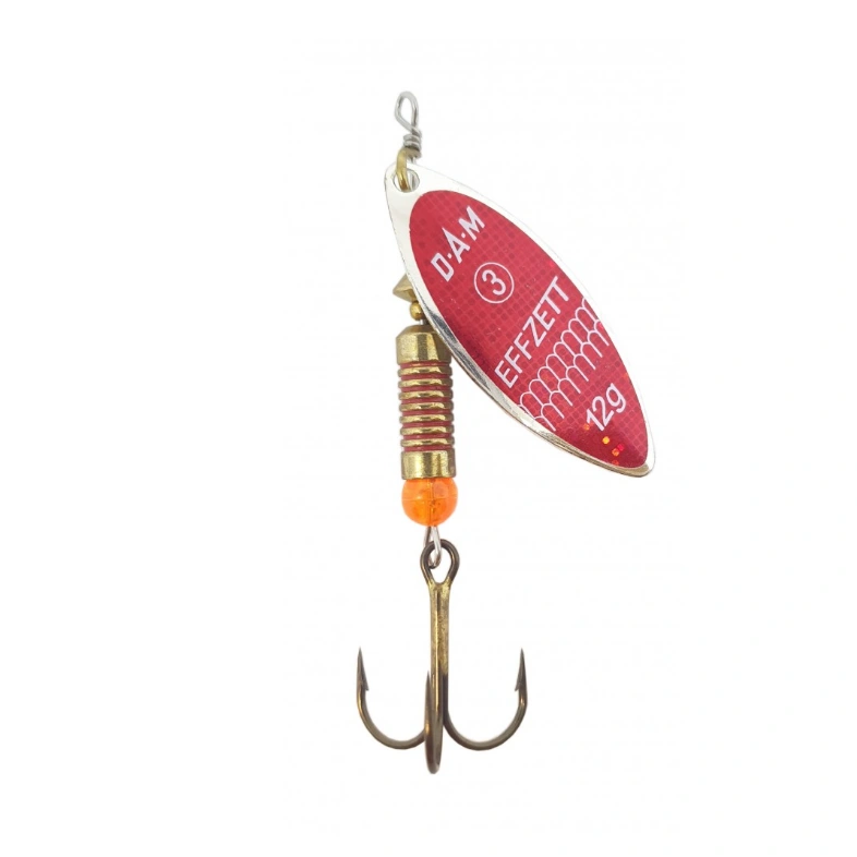 Varalica DAM Effzett Predator Red Glitter