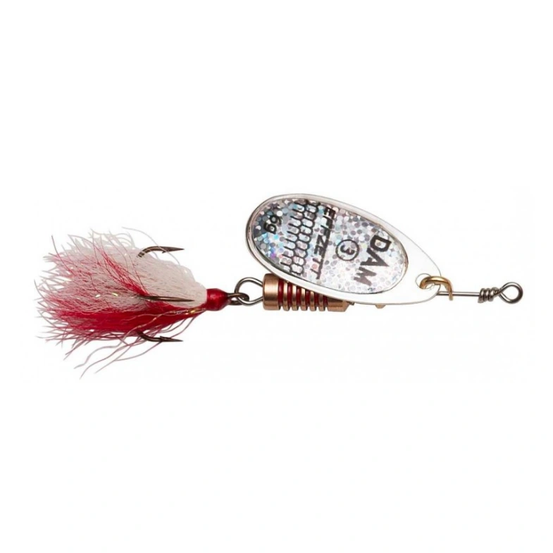 DAM Effzett Standard Spinner Dressed Reflex Silver leptir varalica sa srebrnim krilcem i dressed udicom