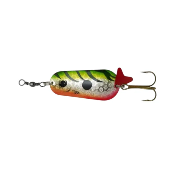Varalica DAM Effzett Standard Spoon Fire Tiger UV 3,2cm 6gr (1) Varalica DAM Effzett Standard Spoon Fire Tiger UV 3,2cm 6gr