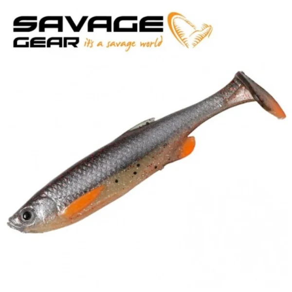 Savage Gear Black Paddletail 13cm 20g Green Pearl Silver – silikonska varalica