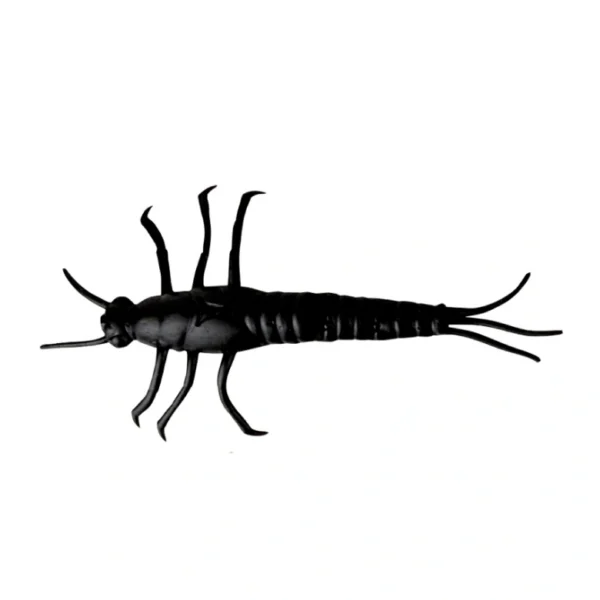 Varalica LB 3D PVC Mayfly Nymph Shad 5cm 1g - Black Savage Gear LB 3D PVC Mayfly Nymph Shad 5cm 1g Black – UL varalica za varaličarenje