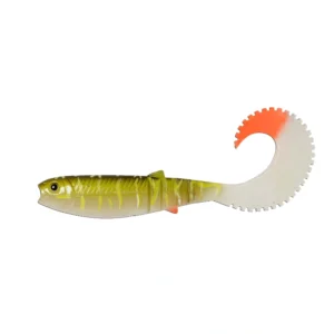 Varalica LB Cannibal Curtail 10cm 5g – Savage Gear, Firetiger, varalica sa ricciolo repom za grabljivice