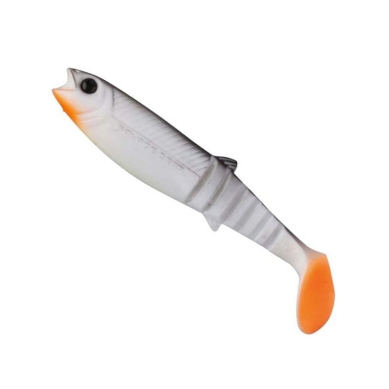 Varalica LB Cannibal Shad 6,8cm 3g - White Black