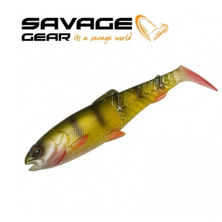 Varalica Shad Craft Cannibal Paddletail 6,5cm 4g - Perch