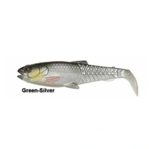 Varalica Shad Craft Cannibal Paddletail 8,5cm 7g - Green Silver Varalica Shad Craft Cannibal Paddletail 8,5cm 7g - Green Silver