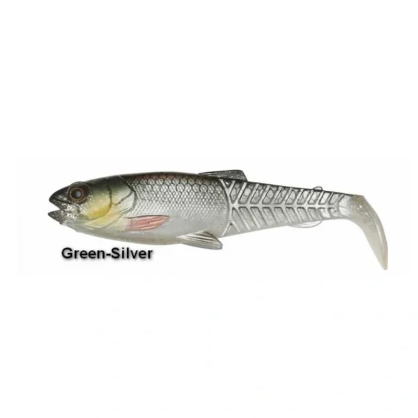 Varalica Shad Craft Cannibal Paddletail 8,5cm 7g - Green Silver Varalica Shad Craft Cannibal Paddletail 8,5cm 7g - Green Silver