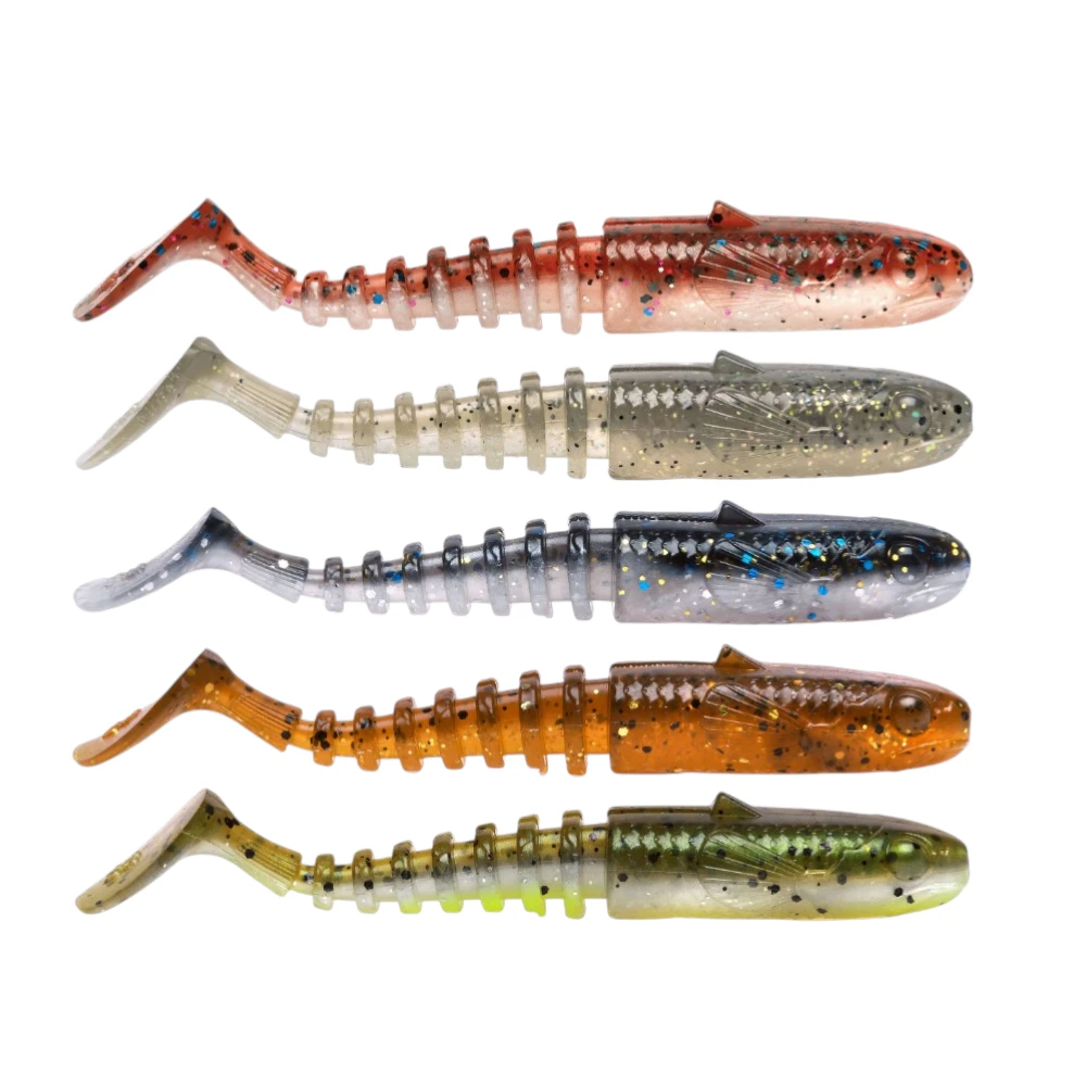 Savage Gear Shed Gobster 9cm 9g Clear Water Mix – silikonska varalica