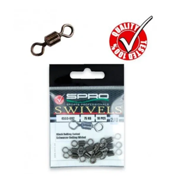 Virbla Roling SPRO – set od 10 valjkastih virbli